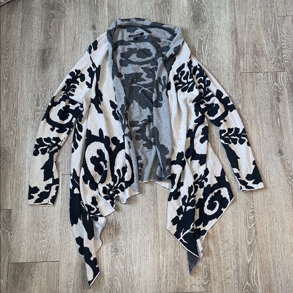 Peruvian Connection Kiri Pima Cotton Cardigan size xl cascade sweater - Picture 2 of 5